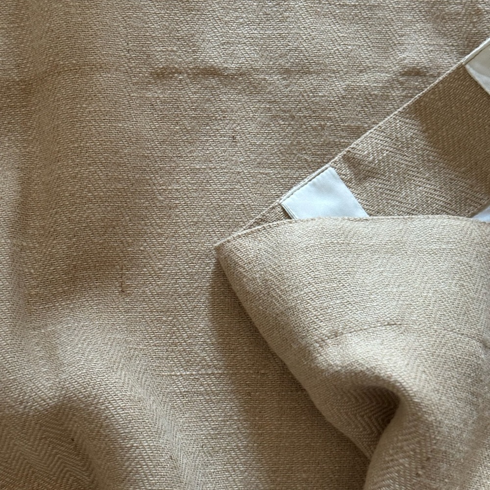 World Market jute curtains (2 panels)